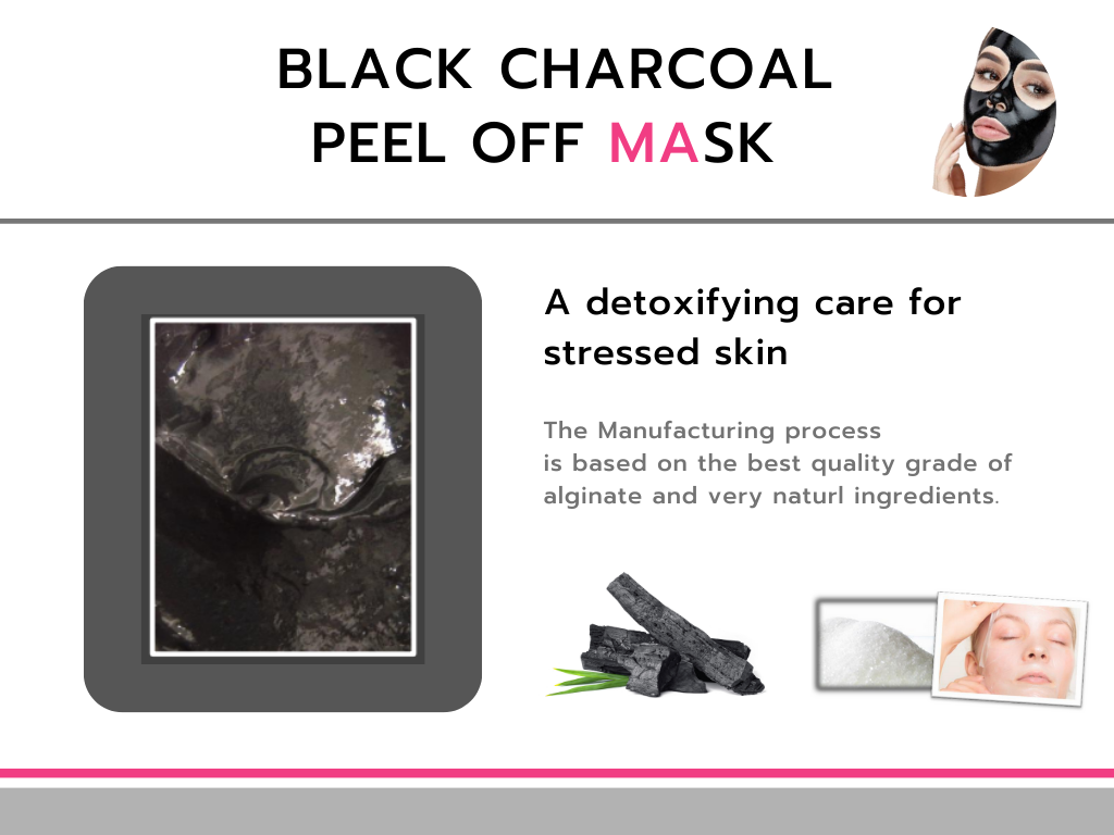 Black Charcoal Peel Off Mask มากส์ถ่านชาร์โคลเข้มข้น ปลดล็อครูขุมขน ดูดซับสิ่งสกปรก (Detox) ผิวสะอาดหมดจดทุกอณู ผิวสดใสขึ้น